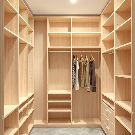 Modular closet system
