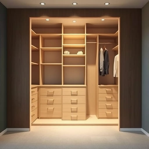 Modular closet system